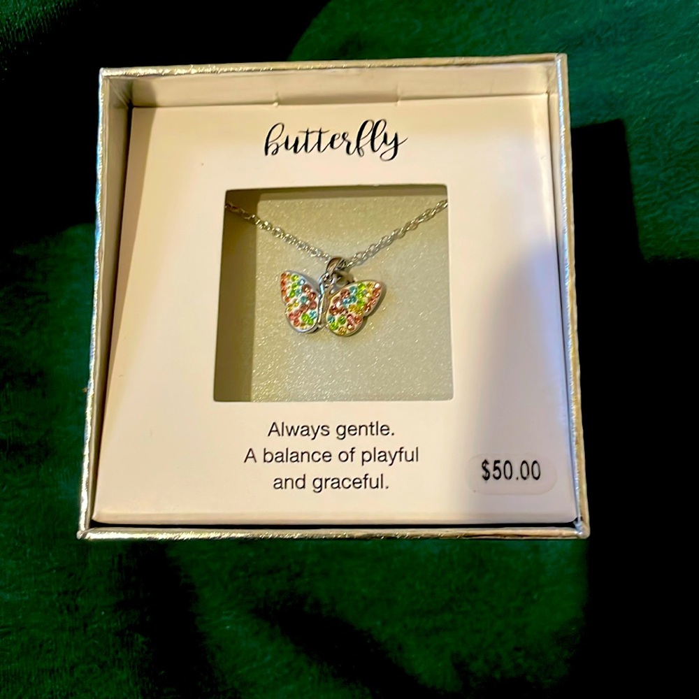 Butterfly necklace